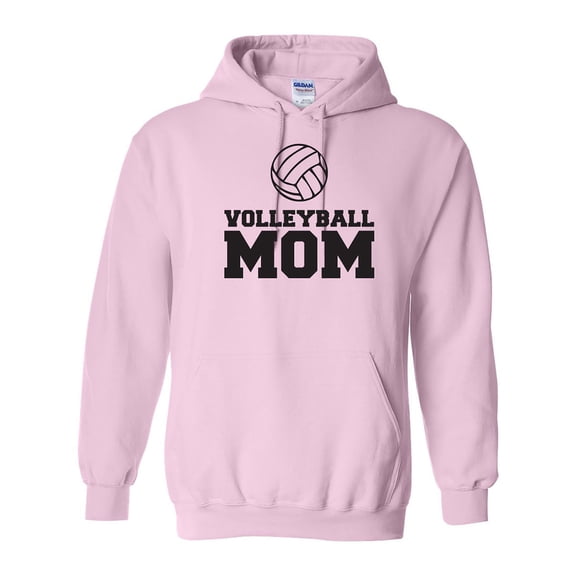 Volleyball Mom Adult Hooded Sweatshirt