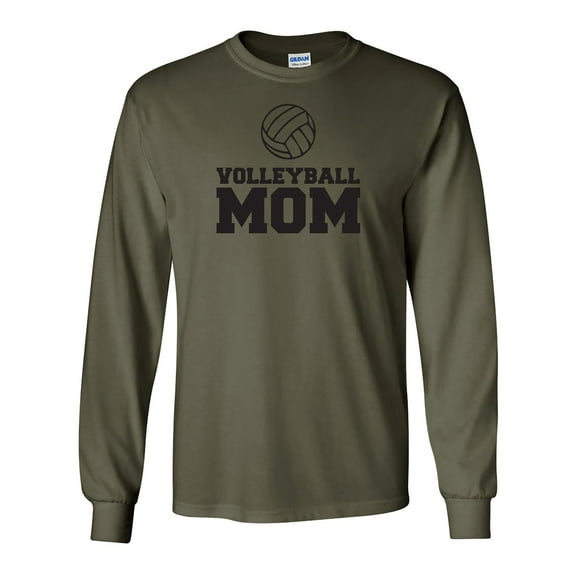 Volleyball Mom Adult Long Sleeve T-shirt
