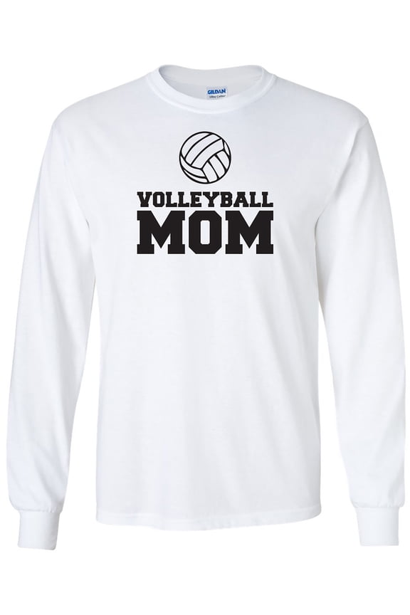 Volleyball Mom Adult Long Sleeve T-shirt