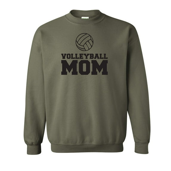 Volleyball Mom Crewneck Sweatshirt