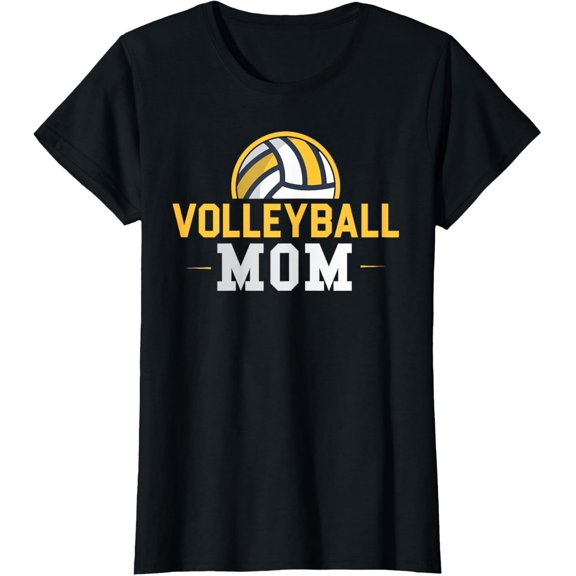 Volleyball Mom Gift Funny Sports Mom Mothers Day T-Shirt