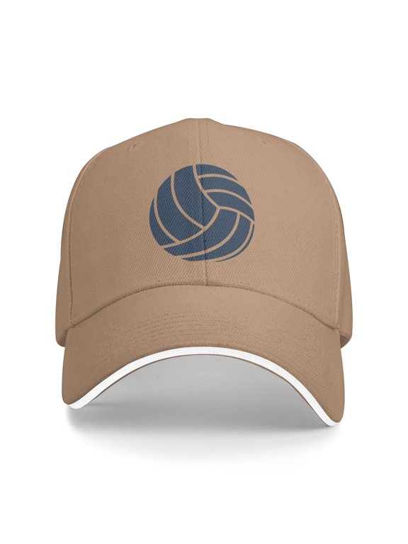 Volleyball Monogram Unisex Adult Baseball Caps Adjustable Casquette Dad Hat Sandwich Cap Outdoors Headwear