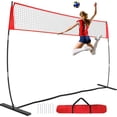 Pickleball Net Set With Regulation Size Pickleball Net, Pickleball Paddles Set Of 4, 6 Outdoor