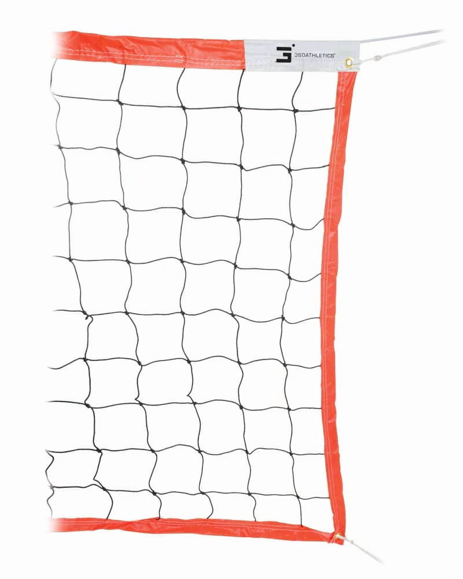 360 Athletics Volleyball Net 32' Outdoor Orange
