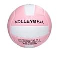thumbnail image 1 of Volleyball Official Ball Thicker PU Waterproof Anti-Explosion 15+ Years Kids Girls Boys Indoor Training Game Outdoor Sand Beach Pool(Pink), 1 of 4