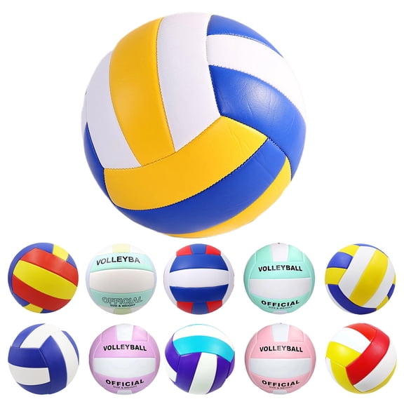 Volleyball Official Size 5 - Soft Beach Volleyball, Easy to Clean for Adult Beginner Training, Competition & Drills, Indoor/Outdoor, JASKFLY