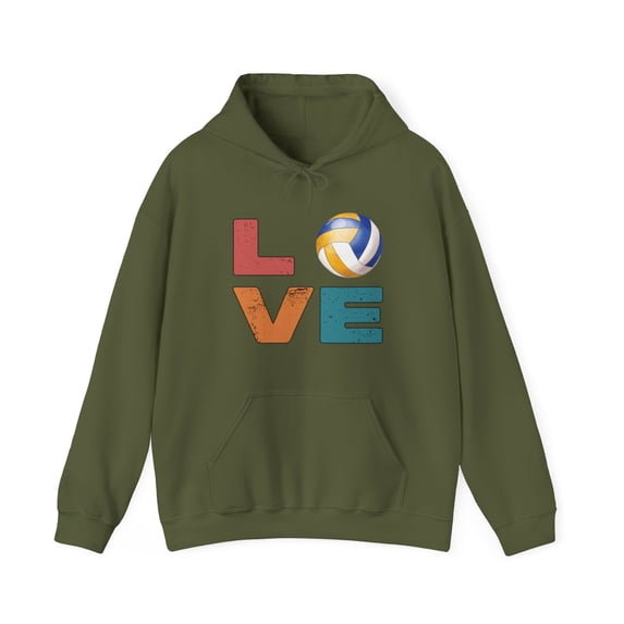 Volleyball Player Coach Lover Hoodie Gifts Hooded Sweatshirt Pullover Shirt