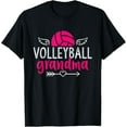 thumbnail image 1 of Volleyball Player Grandma Volleyball Lover Volleyball Women T-Shirt, 1 of 3