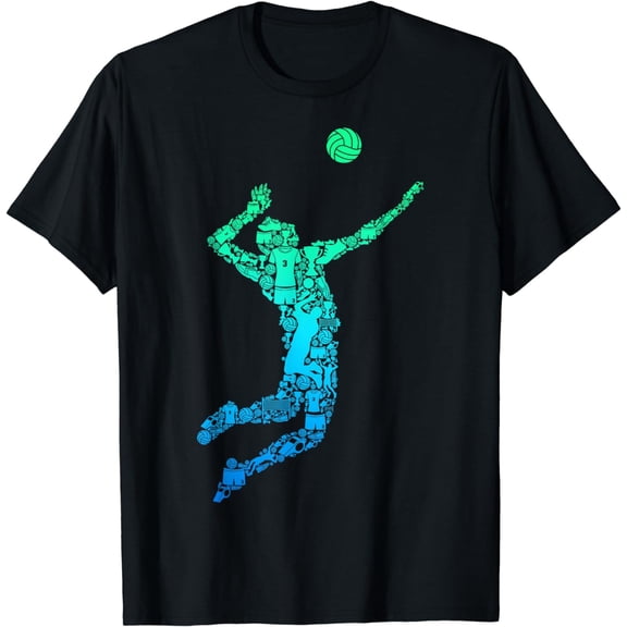 Volleyball Player Men T-Shirt