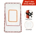 thumbnail image 1 of Volleyball Rebounder Net 7x4ft Foldable 18lb Practice Net for Softball Tennis Single Person Training, 1 of 9