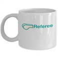 thumbnail image 1 of Volleyball Referee 11 oz Coffee Mug - Sports Lover Gift White Ceramic, 1 of 4