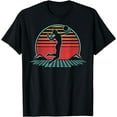 thumbnail image 1 of Volleyball Retro Vintage 80s Style Beach Player Gift T-Shirt, 1 of 2