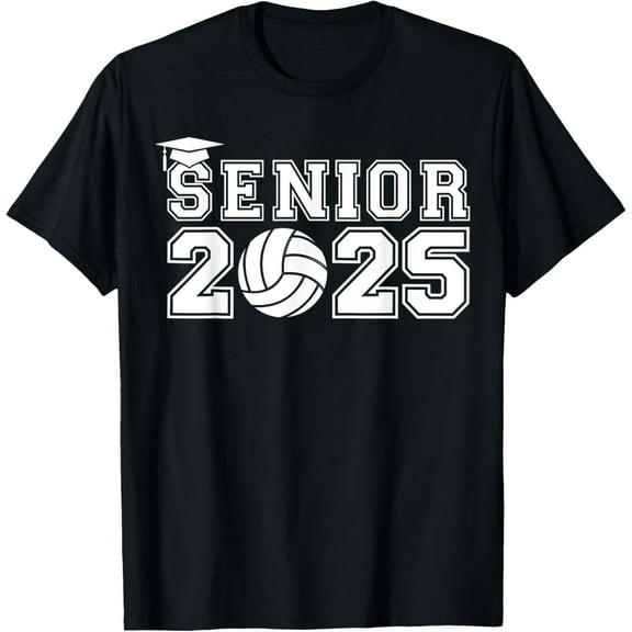 Volleyball Senior 2025 Graduation Class Of 2025 Graduate T-Shirt