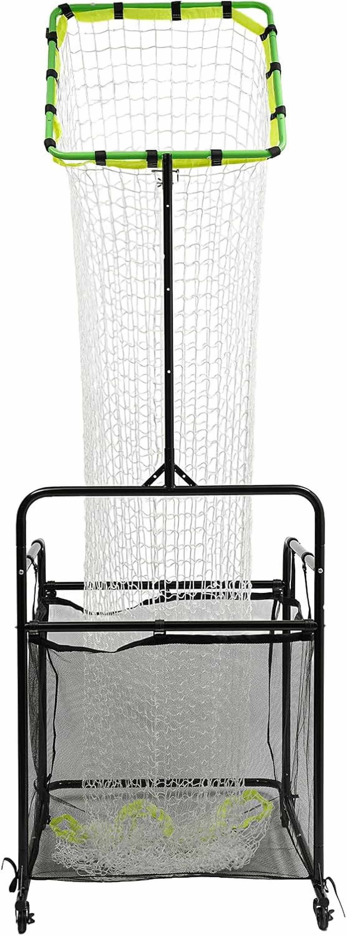 Volleyball Setter Training Equipment Volleyball Setting Trainer Setter Net With 2 Target Hoop Angle And Height Adjustable W Ball Collection Bag