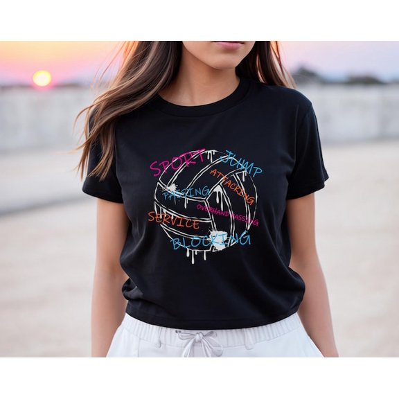 Volleyball Shirt, Women's Volleyball Tshirt, Beach Volleyball Clothing, Volleyball Player, Mom, Mother's Day Gift