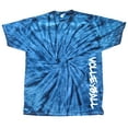 thumbnail image 1 of Volleyball Short Sleeve T-shirt Volleyball in White-Navytiedye-XXL, 1 of 4