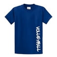 thumbnail image 1 of Volleyball Short Sleeve T-shirt Volleyball in White-Royal-Medium, 1 of 4