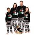 thumbnail image 1 of Volleyball Snowman Matching Funny Christmas Pajamas, Sport Themed Holiday Set, Size NB - Men 6XL, 1 of 7