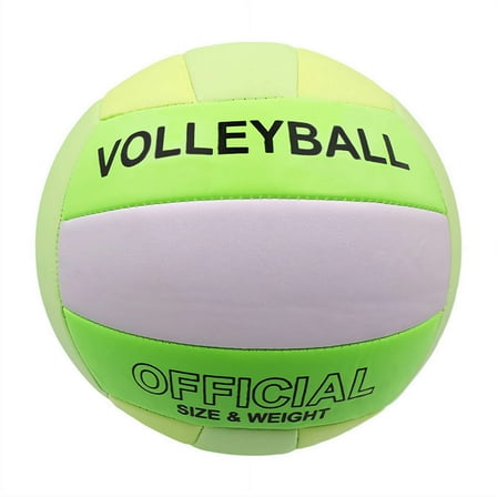 Volleyball Soft Official Size 5 Volleyball,Training Waterproof Volleyballs for Indoor Outdoor Beach Pool Beginner Teenager Adult with pump