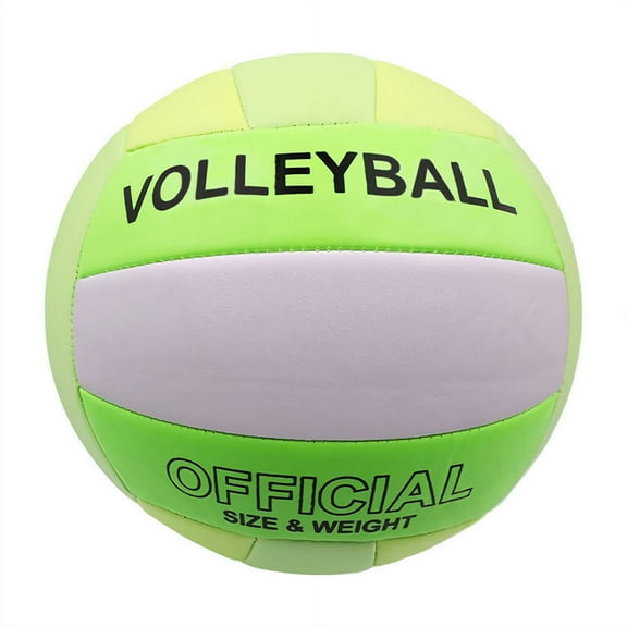 Volleyball Soft Official Size 5 Volleyball,Training Waterproof Volleyballs for Indoor Outdoor Beach Pool Beginner Teenager Adult with pump