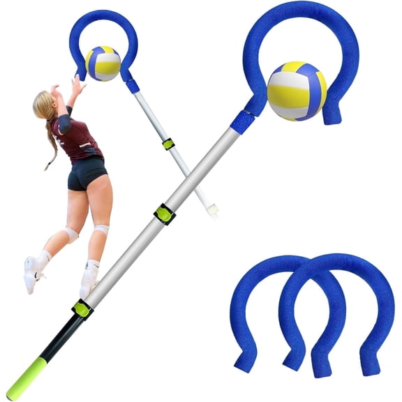 AOBAIWO Volleyball Spike Trainer Adjustable Durable Lightweight for Beginners
