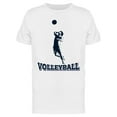 thumbnail image 1 of Volleyball Sport Graphic T-Shirt Men -Image by Shutterstock, Male Medium, 1 of 2