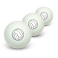 thumbnail image 1 of Volleyball Sporting Goods Sportsball Novelty Table Tennis Ping Pong Ball 3 Pack, 1 of 1