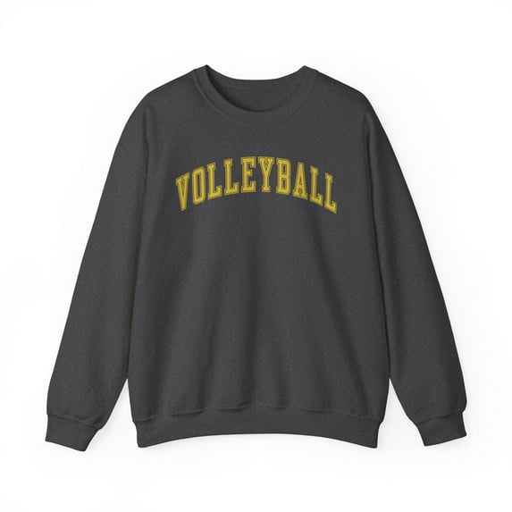 Volleyball Sweatshirt Gifts Crew Neck Shirt Long Sleeve Unisex