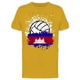 thumbnail image 1 of Volleyball Team Of Cambodia Tee Men's -Image by Shutterstock Men's T-shirt, 1 of 2