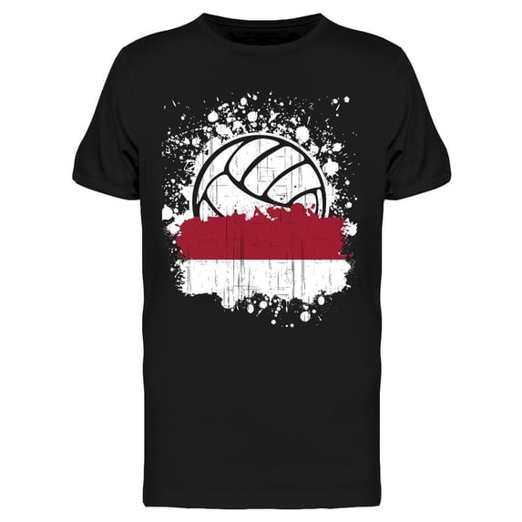 Volleyball Team Of Indonesia Tee Men's -Image by Shutterstock Men's T-shirt