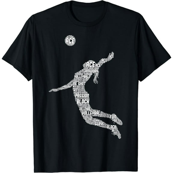 Volleyball Teen Girl Women Youth Player T-Shirt