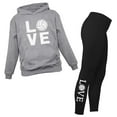 thumbnail image 1 of Volleyball-Themed Hoodie and Leggings Set for Women and Teen Girls - Ideal Volleyball Birthday Fan Gift - Stylish and Comfortable Athletic Wear for Practice and Everyday Use, 1 of 6