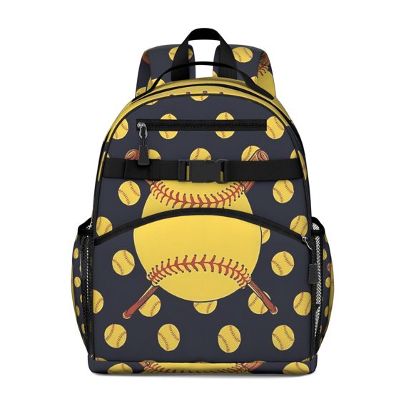Volleyball Toddler Backpack Spacious Adjustable Shoulder Straps Chest Buckle Durable Backpack For Student