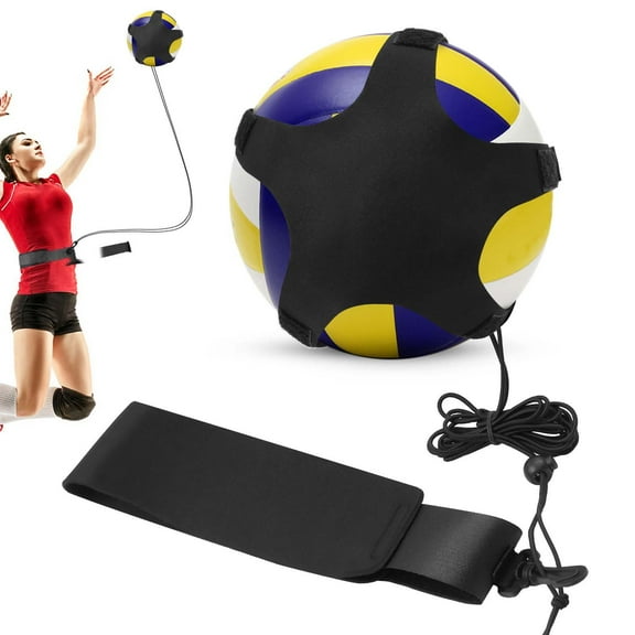 Volleyball Training Equipment Aid, Hands Adjustable Practice Trainer Training Belt for Beginners Spiking Arm Swing Setting Serving