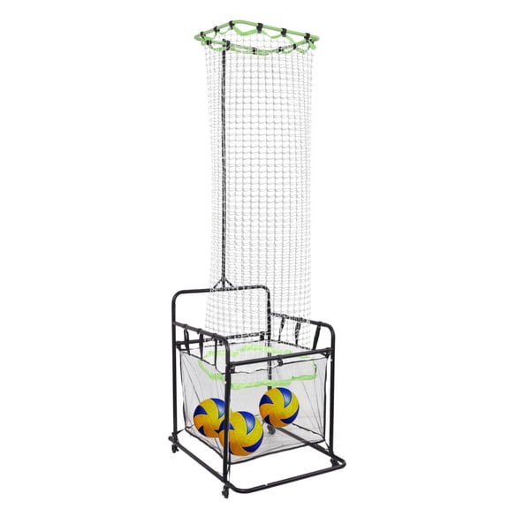 Volleyball Training Net, Volleyball Training o n Hitting Angle Trainer, Volleyball Setter Training Equipment, Adjustable Height Angle Practice Volleyball Net for Indoor and Outdoor Practice