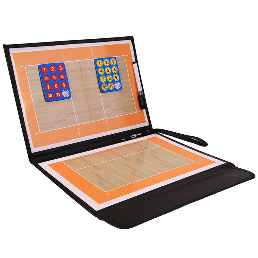 Volleyball Whiteboard Volleyball Coaching Board Training Poles for Soccer Pink Mesh Golf Glove