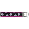 thumbnail image 1 of Volleyball Wristlet Keychain- Pink -, 1 of 2