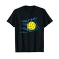thumbnail image 1 of Volleyball Yellow Crash Ball Ace Sport Gift T-Shirt, 1 of 5