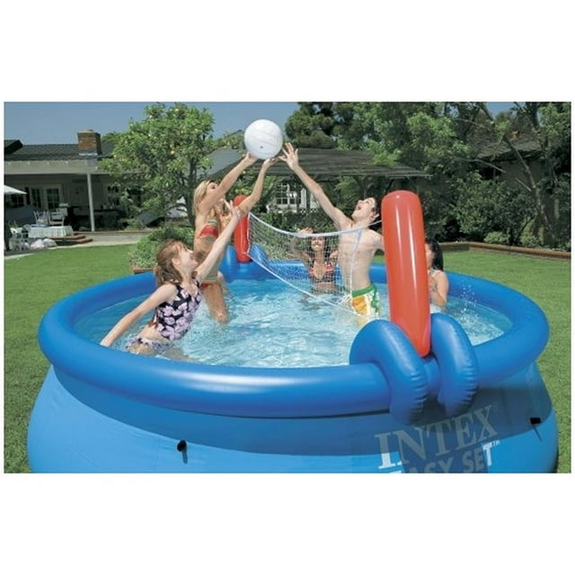 Volleyball and Basketball Set for 15' or 18' Easy Set Pools