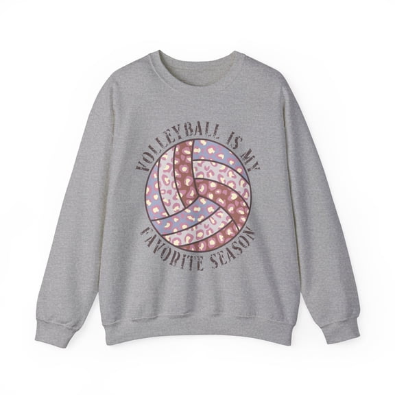 Volleyball is My Favorite Season Sweatshirt Volleyball Mom Player Fan Shirt