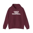 thumbnail image 1 of Volleyball player Mom Dad Hoodie, Gifts, Hooded Sweatshirt, 1 of 4