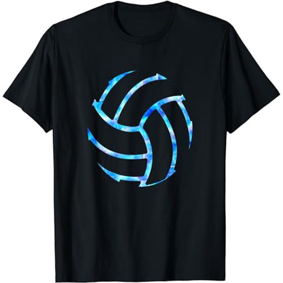 Volleyball stuff attire tie dye gift for a teen girl player T-Shirt