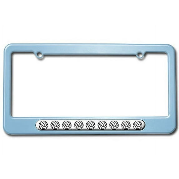 Volleyballs - Sports License Plate Frame