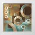 thumbnail image 1 of Vollherbst-Lane, Elaine 26x26 White Modern Wood Framed Museum Art Print Titled - Circular Motion II, 1 of 4