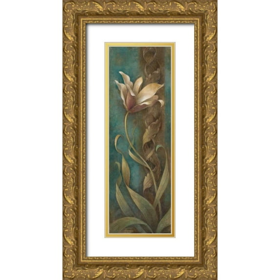 Vollherbst-Lane, Elaine 7x14 Gold Ornate Wood Framed with Double Matting Museum Art Print Titled - Gracieux I