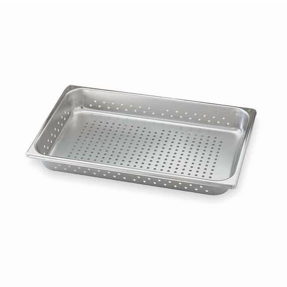 Vollrath Perforated Pan,Full-Size, 3.9 Qt 30013