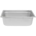 thumbnail image 1 of Vollrath (30245) Super Pan Transport Pan (1/2 Size, 4-Inch Deep, Stainless Steel), 1 of 5