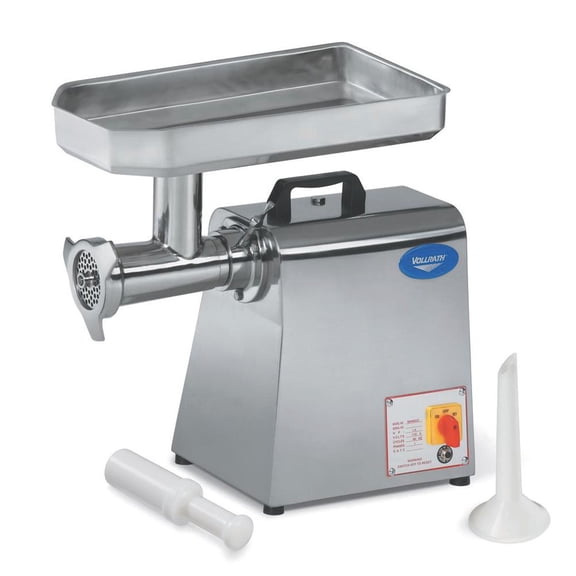 Vollrath 40744 Stainless Steel 110V Meat Grinder