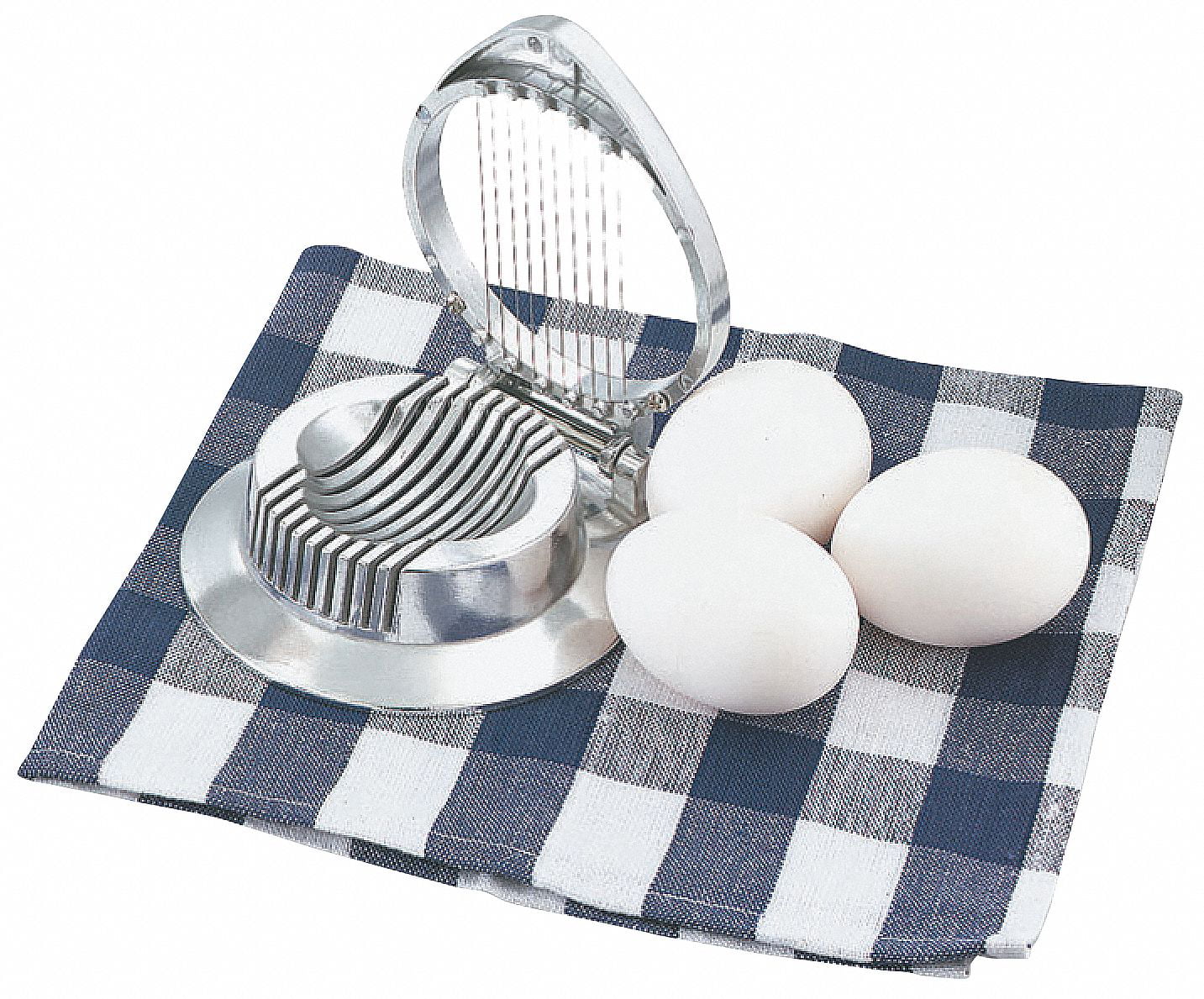 Totruning Egg Chopper for Hard Boiled Eggs - Egg Salad Choppers Stainless  Steel Egg Slicer - Manual Egg Dicer Kitchen Tool for Egg Salad (A)