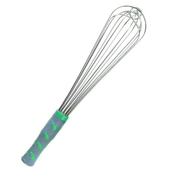 Vollrath Whip,14 in L,Aqua Handle 47092
